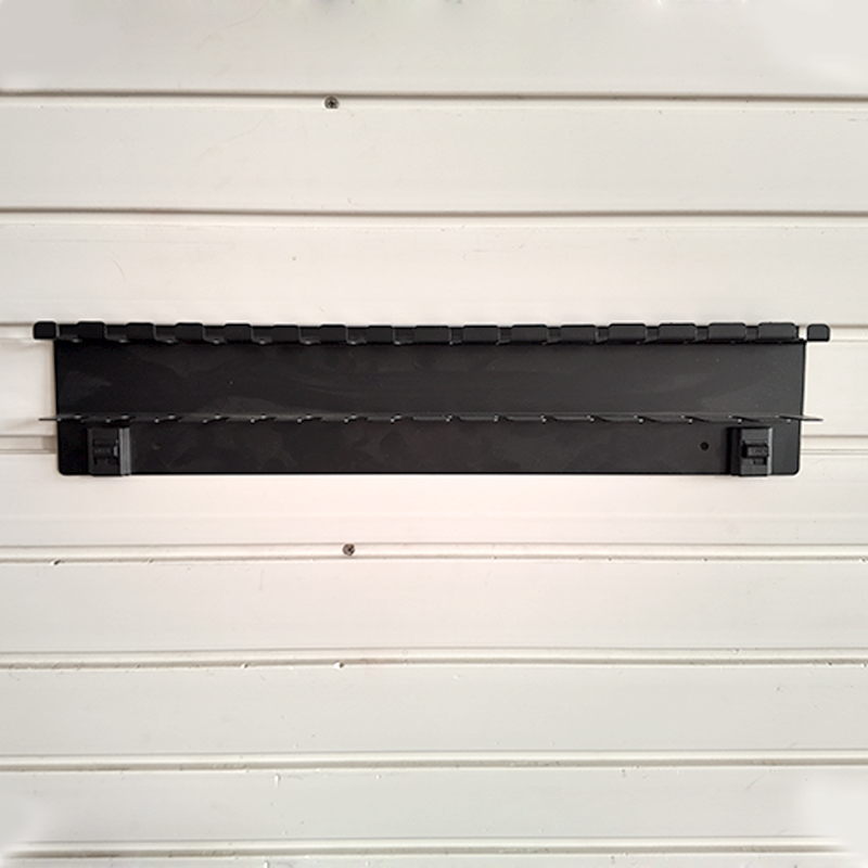50cm multi slot wall mounted screwdriver holder, for slat wall storage