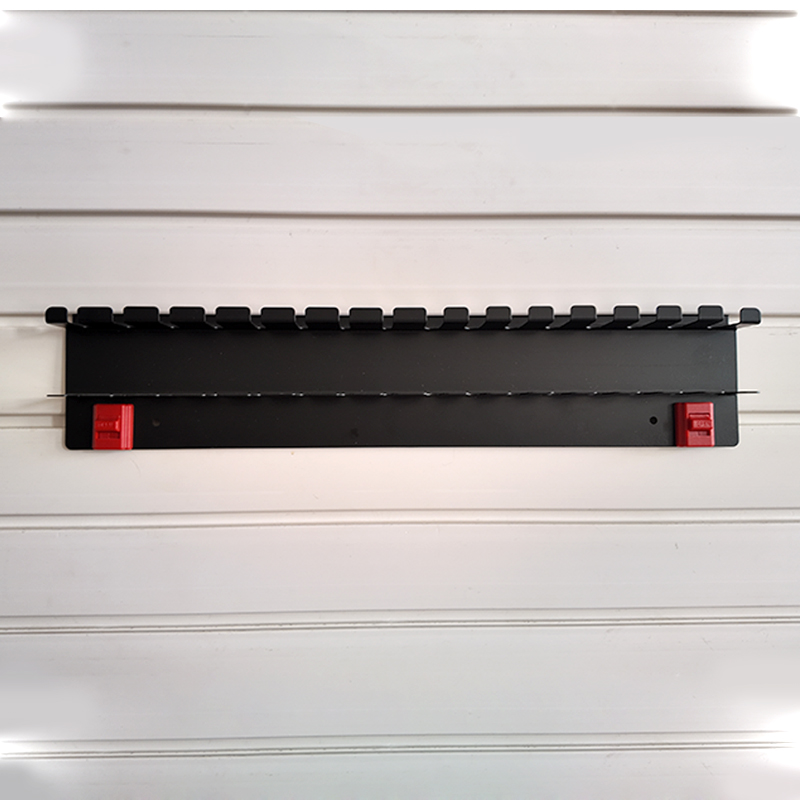 50cm multi slot wall mounted screwdriver holder, for slat wall storage