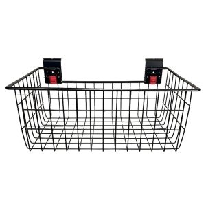 Slatwall large basket for garage storage