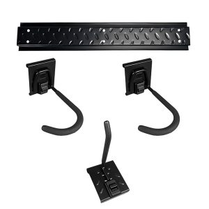 Wholesaler wall mounted combination hook, used for storing bicycle equipment